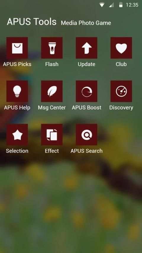 Bird-APUS Launcher theme screenshot 1