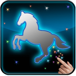 Neon Horse Livewallpaper आइकन