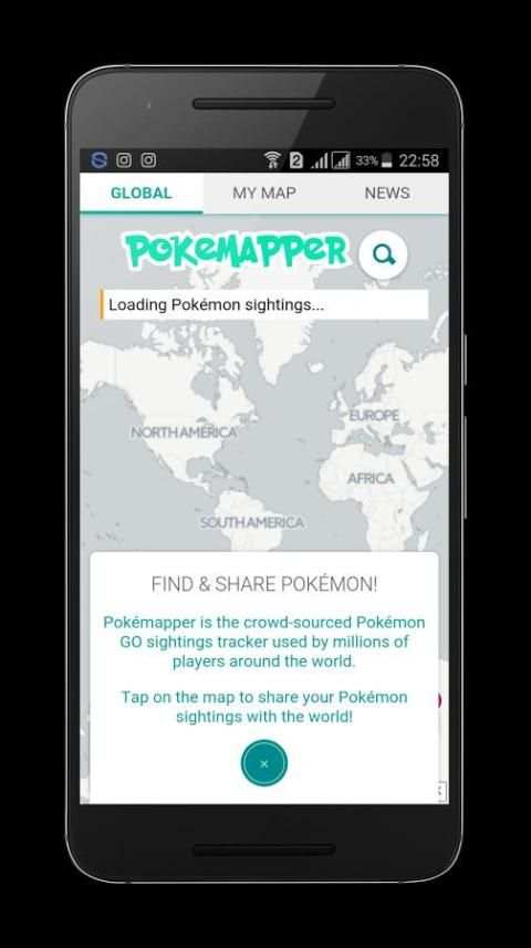 Go Map for Pokemon Go 2 تصوير الشاشة