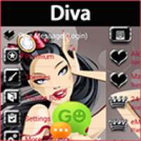GO SMS Pro Diva on 9Apps
