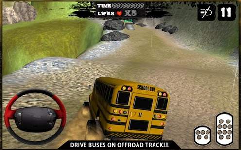 Big Bus Driver Hill Climb 3D screenshot 22