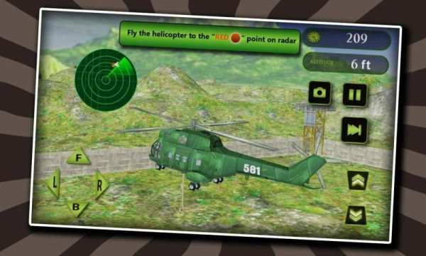 Army Helicopter Flight Pilot स्क्रीनशॉट 4