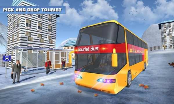Tour Coach Bus Driver Sim 2016 скриншот 13