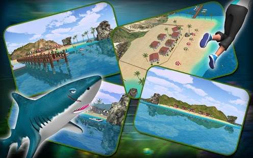 Shark Attack Simulator 3D скриншот 11