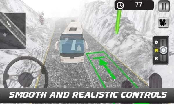 Winter Bus Sim screenshot 1