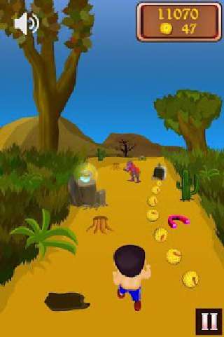Angry Bheem Run Saga screenshot 1