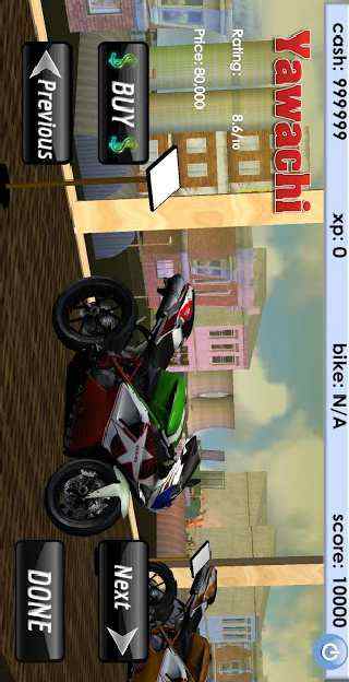 3D Bike Drag Racing screenshot 2