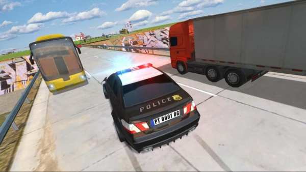 Police Car Traffic स्क्रीनशॉट 2