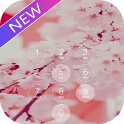 flower sakura kika lock screen icon