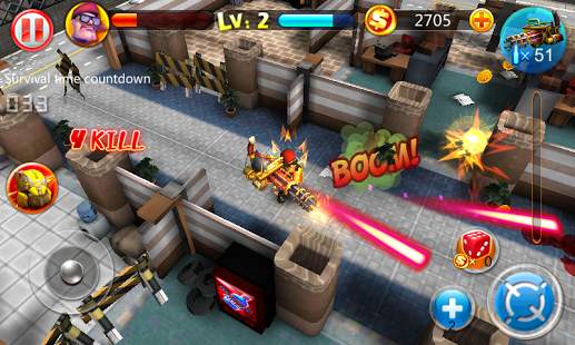 FPS Combat Zombie 1 تصوير الشاشة