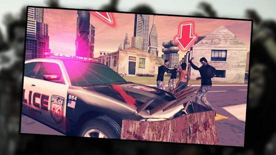 Police vs Zombies 1 تصوير الشاشة