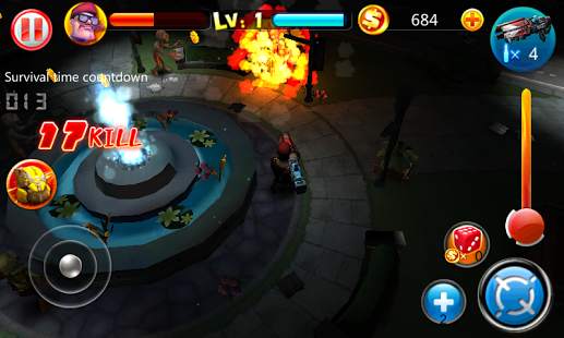 FPS Combat Zombie 4 تصوير الشاشة
