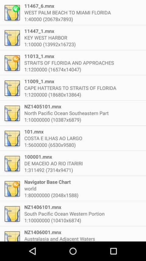 Marine Navigator Lite screenshot 1