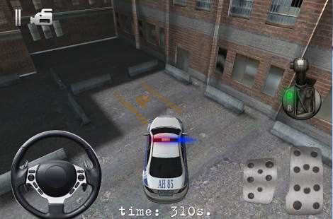 Police Car Parking Driver 3D 4 تصوير الشاشة