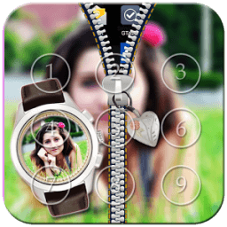 PIP Lock Screen Zipper أيقونة