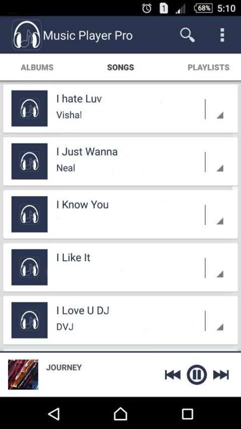 Music Player screenshot 3
