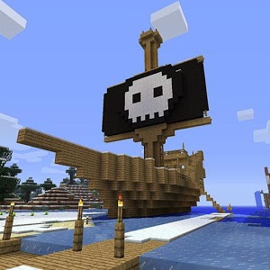 Pirate Ship Ideas Minecraft أيقونة
