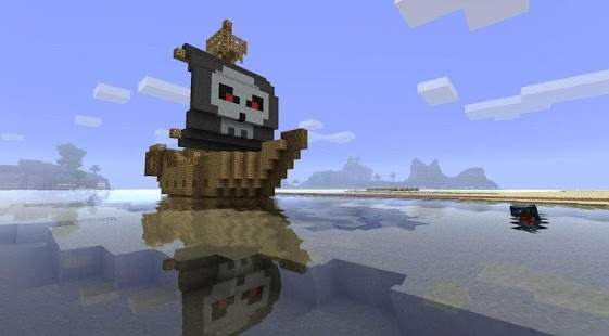 Pirate Ship Ideas Minecraft 5 تصوير الشاشة