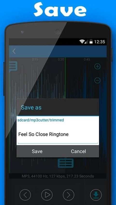 MP3 Cutter screenshot 2