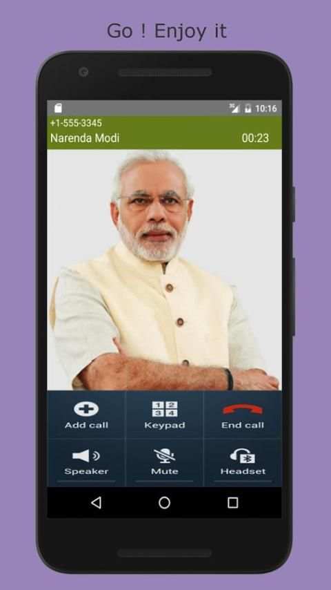 Prank Call From Narendra Modi screenshot 1