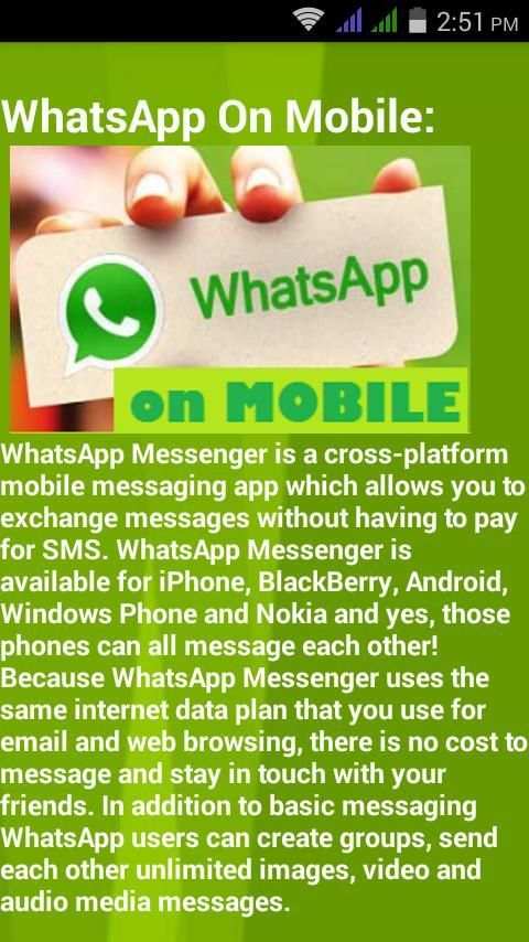 Install Whatsap on MOB and TAB screenshot 12