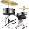 Real Drum Set أيقونة