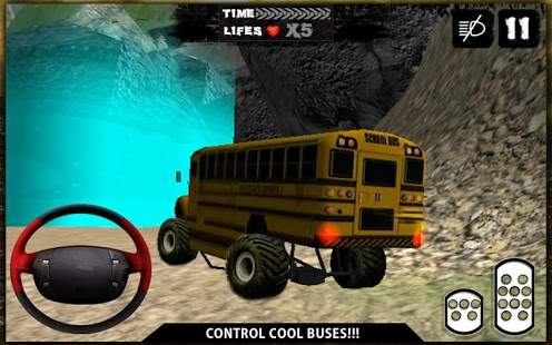 Big Bus Driver Hill Climb 3D screenshot 41