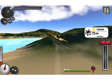 3D Airplane Flight Sim 2015 10 تصوير الشاشة