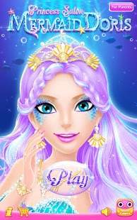 Princess Salon: Mermaid Doris 6 تصوير الشاشة