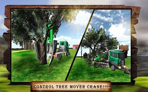Farm Truck Tree Mover Sim 2015 screenshot 12