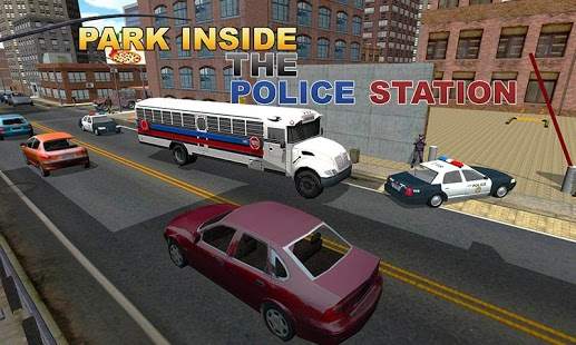 Police Bus Prison Duty 3D screenshot 2