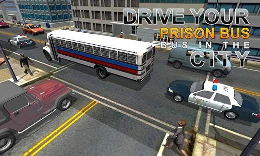 Police Bus Prison Duty 3D screenshot 7