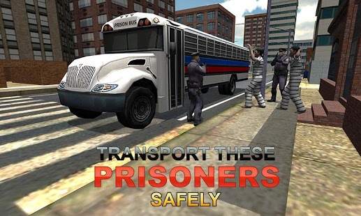 Police Bus Prison Duty 3D screenshot 9