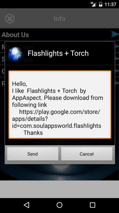 Super Torch Flashlight screenshot 1