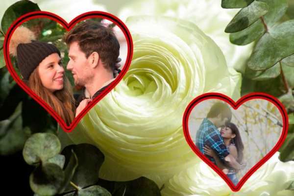 Love Dual Photo Montage 2 تصوير الشاشة