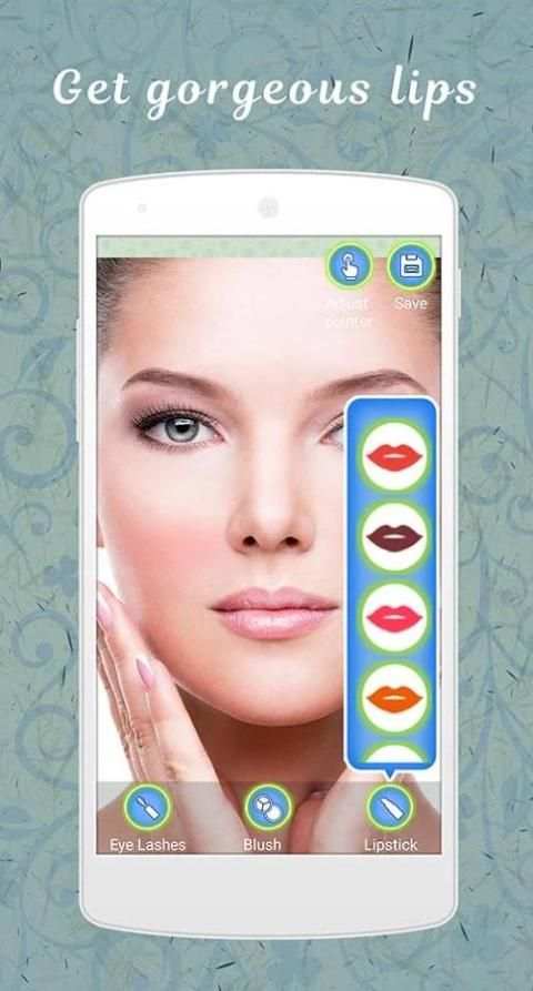 Makeup photo editor screenshot 1