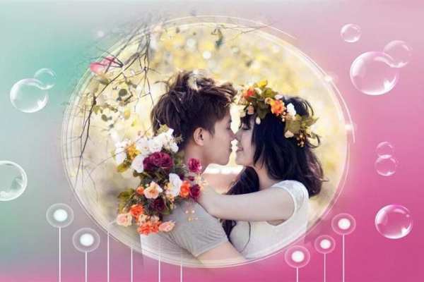 Romantic Photo Frame स्क्रीनशॉट 4