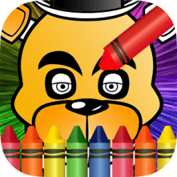 Coloring FNAF days game icon