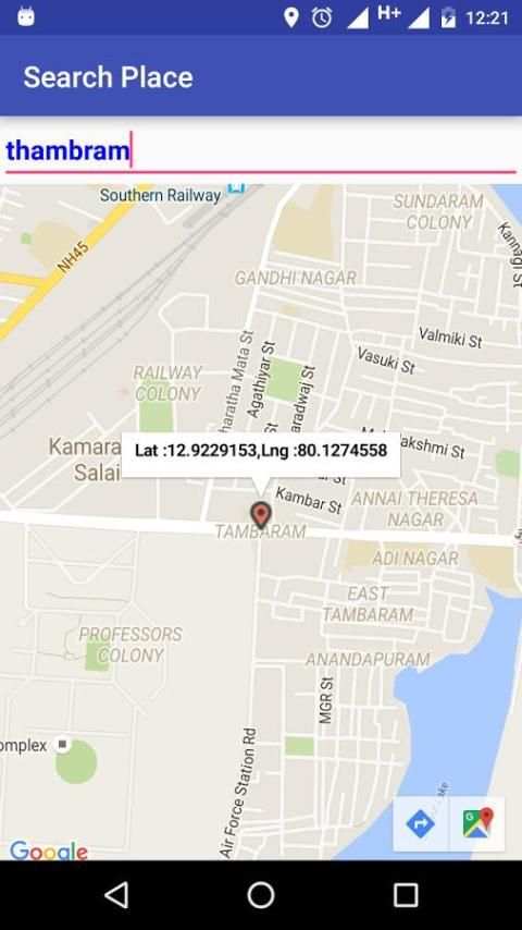 MyLocation स्क्रीनशॉट 2
