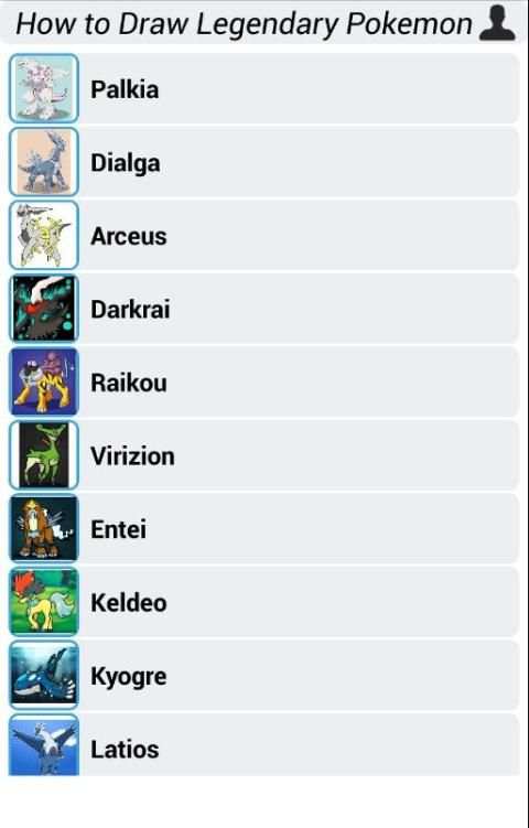 How to Draw Legendary Pokemon screenshot 9