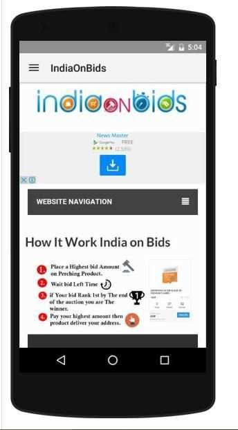 Indiaonbids screenshot 5