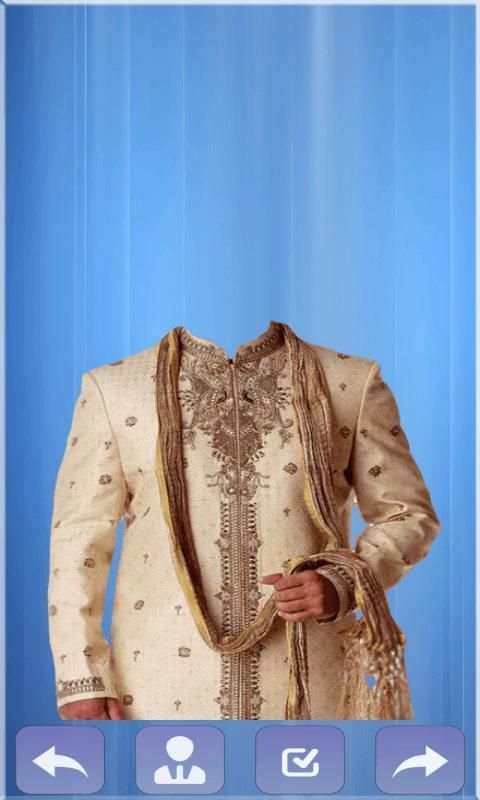 Indian Sherwani Photo Suit screenshot 2