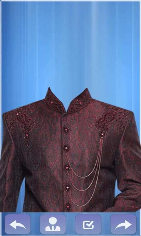Indian Sherwani Photo Suit screenshot 3