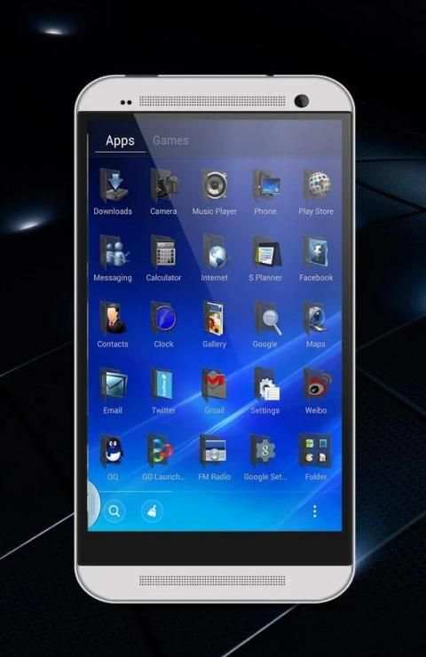 Free Windows Theme Go Launcher 2 تصوير الشاشة