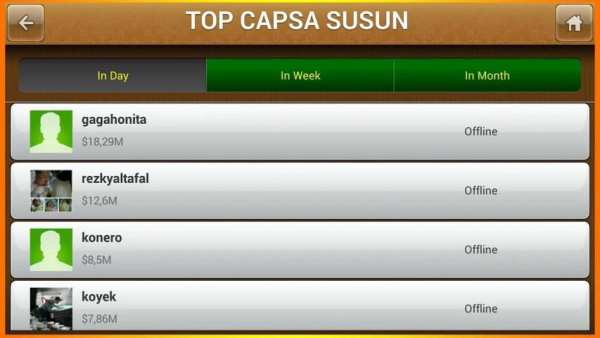 Capsa Susun: Play game free screenshot 1