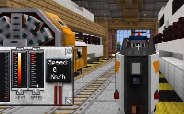 NEW Train Mod For MCPE screenshot 1