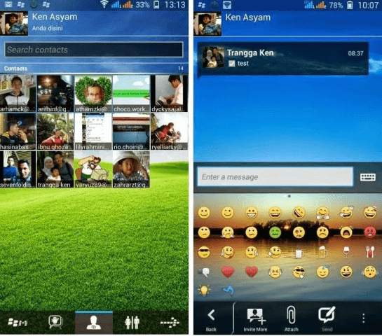 BBM Transparan Pro screenshot 1