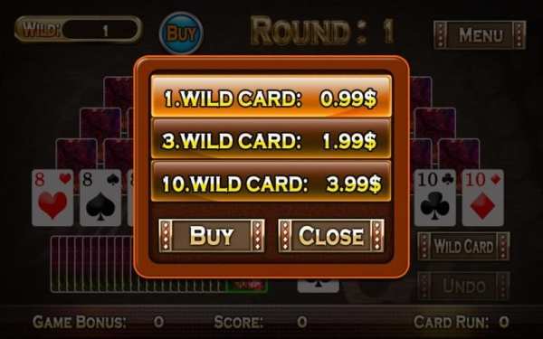 3-Peaks King Solitaire FREE screenshot 2