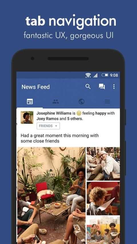 Messenger for Facebook скриншот 4