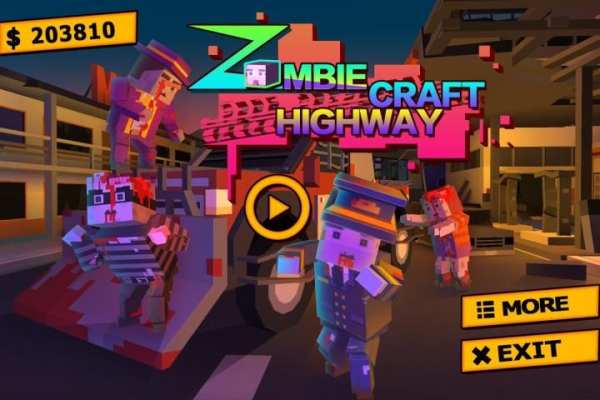 Zombie Craft Highway screenshot 1